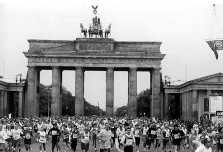 Berlin-Marathon durch das Brandenburger Tor