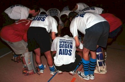 Sportler gegen AIDS